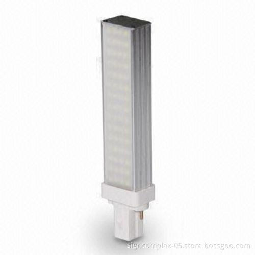 G23 LED Bulb with 100 to 240V/50 to 60Hz Input Voltages, 6.5W Power and 180° Beam Angle